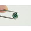Round Diamond Fancy Green Color VS2 1.01 Carat
