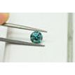 Loose Fancy Green Blue Round Diamond 0.95 Carat SI1 6.05 MM