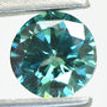 Loose Green Diamond Round Shaped 1.01 Carat SI1