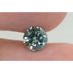 Round Shape Diamond Fancy Green Color VS2 0.94 Carat