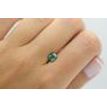 Radiant Shape Diamond Loose 1 ct Fancy Green Enhanced I1 Certified 5.14X5.78 MM