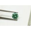 Fancy Green Round Diamond 1.00 Carat SI1