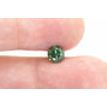 Fancy Green Color Diamond Round Cut 0.91 Carat VS2