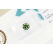 Fancy Green Round Cut Diamond 0.90 Carat SI1 IGI Certificate