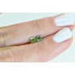 Cushion Cut Diamonds Pair Fancy Green Color VS2 0.86 TCW