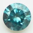 Loose Round Shape Fancy Blue Diamond 0.78 Carat 