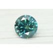 Loose Round Diamond Fancy Green 0.76 Carat VS2