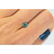 Loose Round Diamond Fancy Green 0.76 Carat VS2