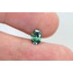 Fancy Green Oval Diamond 0.71 Carat VS2