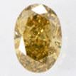 Oval Diamond Natural Fancy Brown 0.71 Carat SI1 IGI Certificate