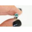 Loose Fancy Blue Princess Diamond 0.80 Carat SI3