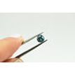 Loose Round Cut Diamond Fancy Blue Color 0.82 Carat  SI2