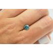 Round Shaped Diamond Fancy Blue Color 0.81 Carat Real Natural Enhanced Loose