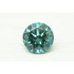 Loose Blue Round Diamond 0.79 Carat VS2