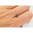 Princess Shape Diamond Brown Color 0.90 Carat SI2