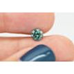 Loose Blue Round Diamond 0.79 Carat VS2