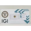 Round Diamond Fancy Brown 0.81 Carat I1 IGI Certificate