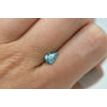 Blue Pear Shape Diamond 0.86 Carat VS2
