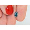 Fancy Blue Oval Diamond Loose 0.90 Carat VS2