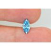 Blue Marquise Diamond 0.80 Carat SI1
