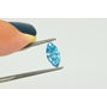Blue Marquise Diamond 0.80 Carat SI1