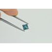 Princess Cut Diamond Fancy Blue SI2 0.90 Carat