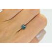 Princess Cut Diamond Fancy Blue SI2 0.90 Carat