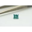 Loose Blue Princess Diamond SI3 0.85 Carat 5.06MM