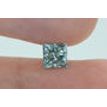 Loose Princess Cut Diamond Fancy Blue Color 0.92 Carat VS2
