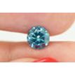 Round Diamond Loose Fancy Blue 0.93 Carat SI1
