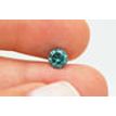 Loose Round Shape Fancy Blue Diamond 0.93 Carat SI2