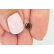 Loose Cushion Diamond Fancy Brown Color SI1 0.92 Carat