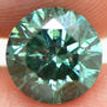 Loose Fancy Green Round Diamond 2.04 Carat SI2