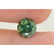 Round Shape Diamond Fancy Green Color2.07 Carat VS2