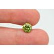 Round Green Diamond 2.01 Carat SI2 7.74X7.68 MM