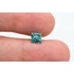 Fancy Turquoise Princess Diamond Loose 0.96 Carat I1