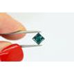Princess Diamond Loose Fancy Blue 0.97 Carat VS1