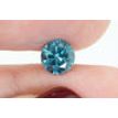 Loose Round Diamond Fancy Blue VS2 0.94 Carat