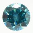 Loose Round Diamond Fancy Blue VS2 0.94 Carat