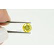 Round Cut Diamond Fancy Yellow Color VS2 1.84 Carat