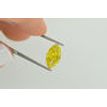 Marquise Shape Diamond Fancy Yellow Color SI1 2.00 Carat