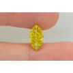 Marquise Shape Diamond Fancy Yellow Color SI1 2.00 Carat