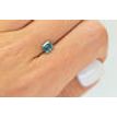 Asscher Diamond Fancy Blue Loose VVS2 1.00 Carat