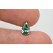 Pear Shape Diamond Fancy Turquoise Color VS1 1.00 Carat 