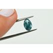 Loose Oval Diamond Fancy Blue 1.00 Carat VVS2