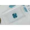 Fancy Blue Cushion Shape Diamond IGI Certified 1.00 Carat SI1