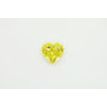Heart Diamond Fancy Yellow Color 1.70 Carat SI1