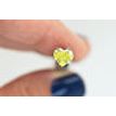 Heart Diamond Fancy Yellow Color 1.77 Carat SI1