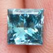 Loose Fancy Blue Princess Diamond 1.00 Carat