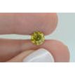 Round Cut Diamond Fancy Yellow Color 1.51 Carat VS1